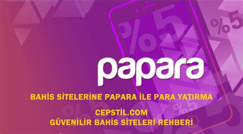 papara-ile-yatirim-yapılan-bahis-siteleri